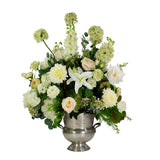 Hydrangea Allium in Vase 40"