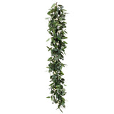 Seeded Round Eucalyptus Garland 5-ft