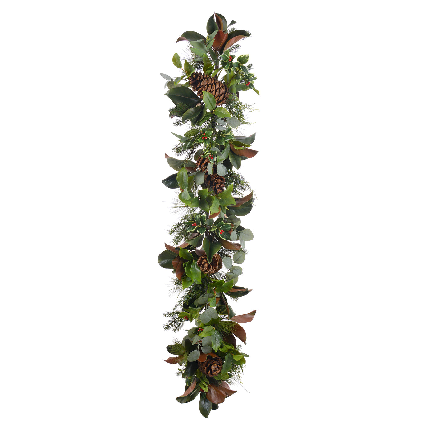 high quality realistic faux holiday garland